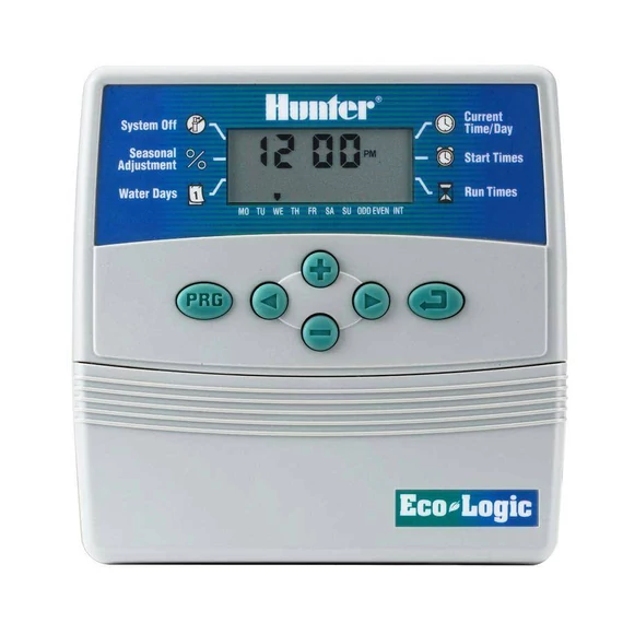 Hunter Eco Logic 401i 4 zónás öntözőrendszer vezérlő beltéri