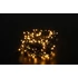 Karácsonyi LED Füzér Műanyag (100LED/10m/10cm) meleg fénnyel, adapteres