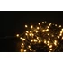 Karácsonyi LED Füzér Műanyag (100LED/10m/10cm) meleg fénnyel, adapteres