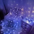 Karácsonyi LED Bogyós Füzér Műanyag (100LED/10m/10cm) hideg fénnyel, adapteres