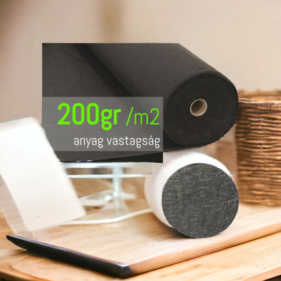 200m2 geotextil 200g/m2 2x100m egész tekercs geotextília - Four Season ...